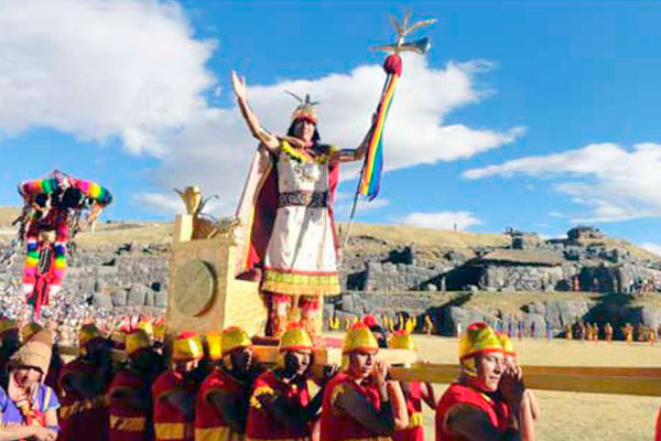 Inti Raymi in the time of the Incas